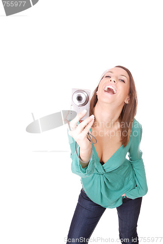 Image of woman talking a picture