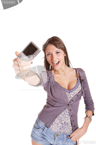 Image of woman talking a picture