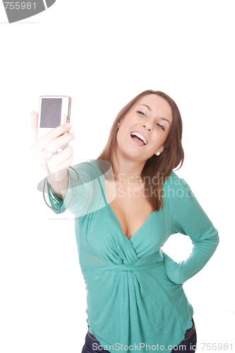 Image of woman talking a picture