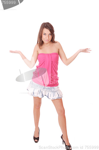 Image of Portrait of sexy woman