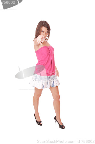 Image of Portrait of sexy woman