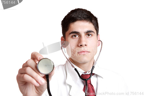 Image of Doctor with stethoscope