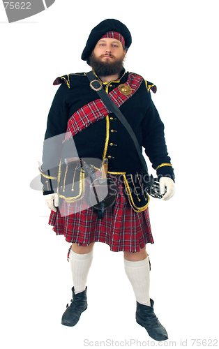Image of Scottish warrior