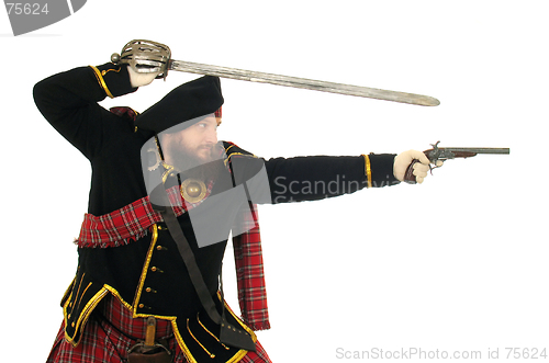 Image of Scottish warrior