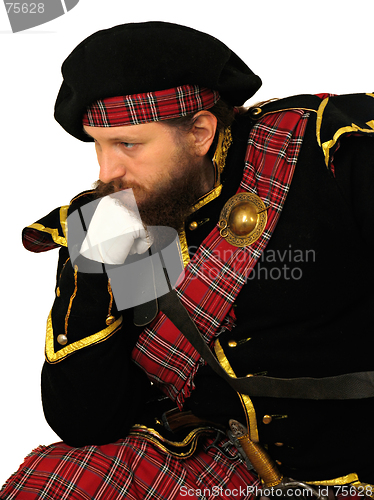 Image of Scottish warrior