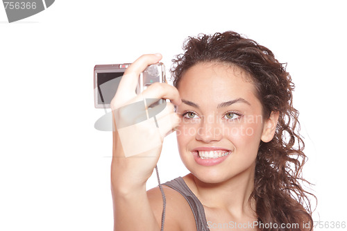 Image of woman talking a picture