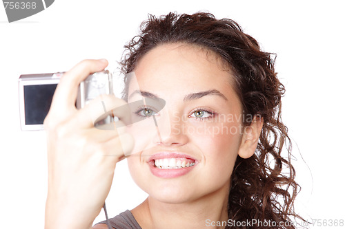 Image of woman talking a picture