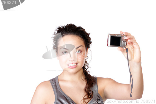 Image of woman talking a picture