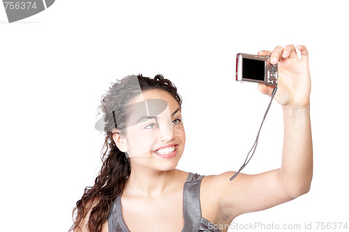 Image of woman talking a picture