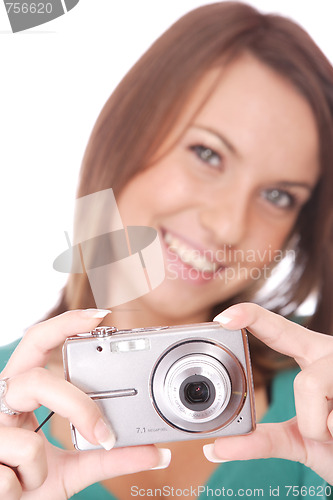 Image of woman talking a picture