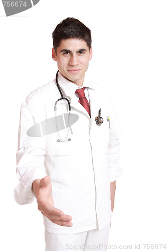Image of Doctor with stethoscope
