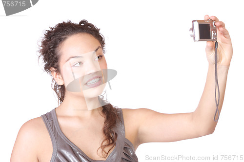 Image of woman talking a picture