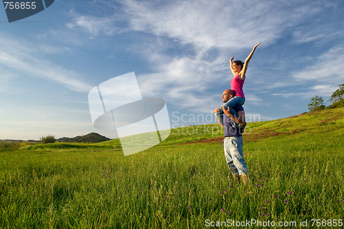 Image of Young couple in love