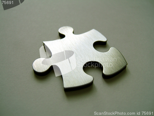 Image of 3D rendered jigsaw