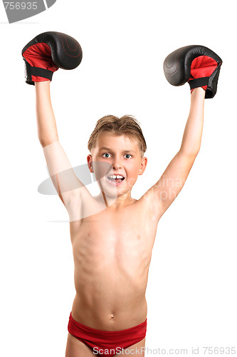 Image of Boxing Champion Victory