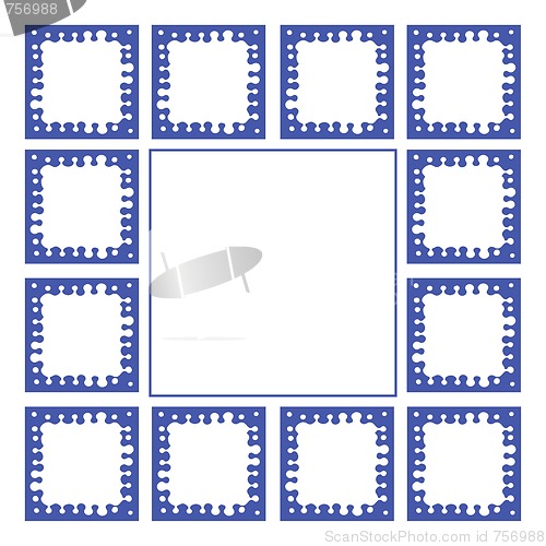 Image of Frame blue