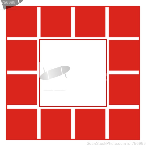 Image of Frame red