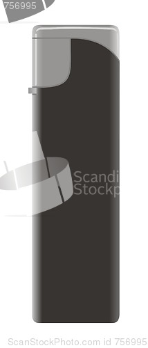 Image of lighter  blak