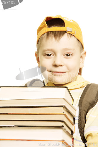 Image of Smiling schoolboy