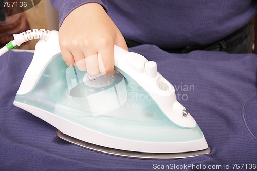 Image of Ironing hand