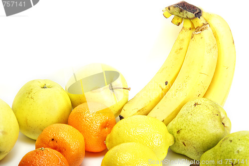 Image of Arranged fruits