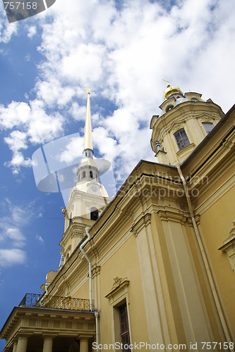 Image of Saint Peter and Pavel church exterior details