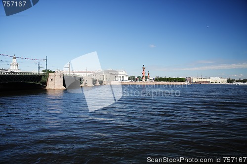 Image of Bridge to Vasilievsky island