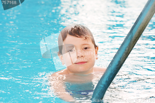 Image of Boy in water