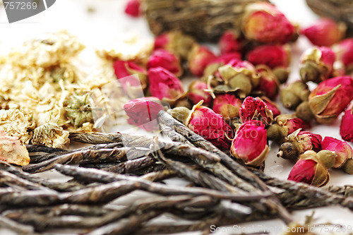 Image of Herbal tea ingredients