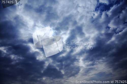 Image of Stormy cloudscape