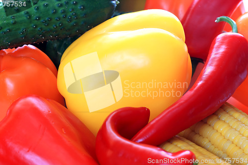 Image of Vegetable background