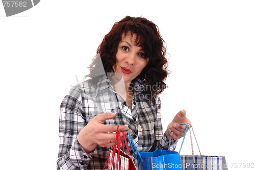 Image of girl with buying