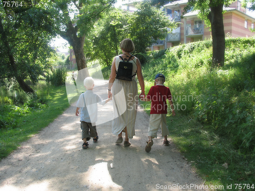 Image of Family walk