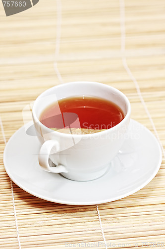 Image of Cup of tea with lemon