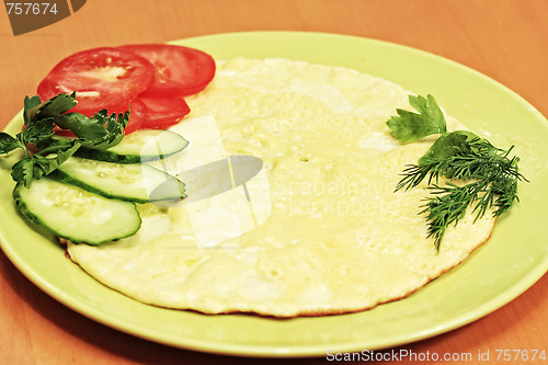 Image of Omelet with vegetables