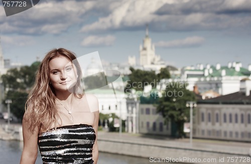 Image of Woman in Moscow