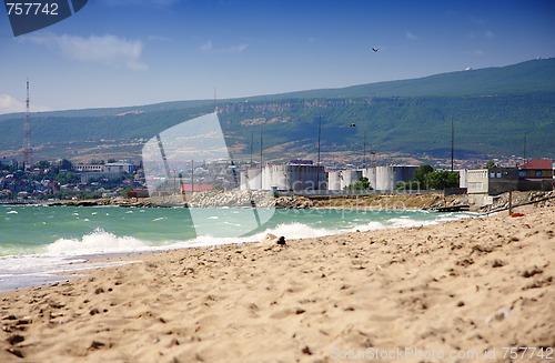 Image of Oil storage site