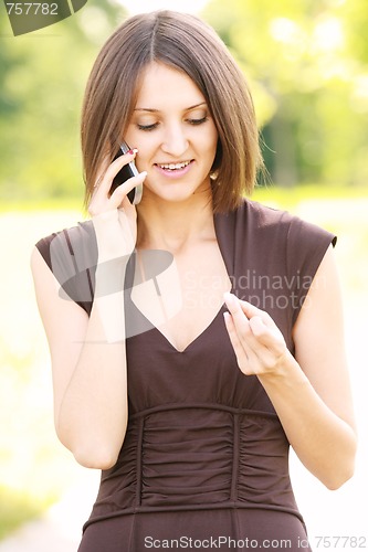 Image of Pleasant phone conversation