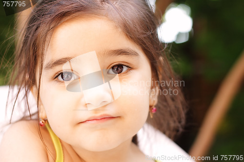 Image of Serene little girl