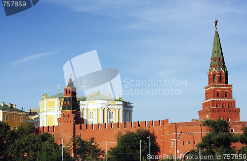 Image of Borovitskaya and Armoury towers