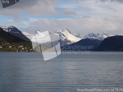 Image of Norwegian fjord