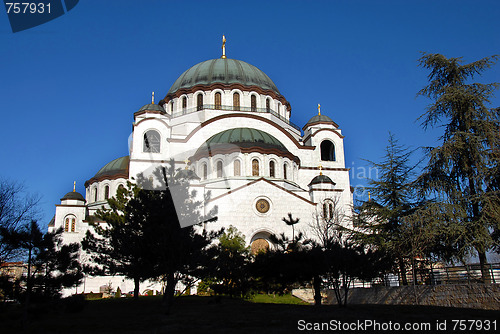 Image of Sveti Sava cathedral in Belgrade