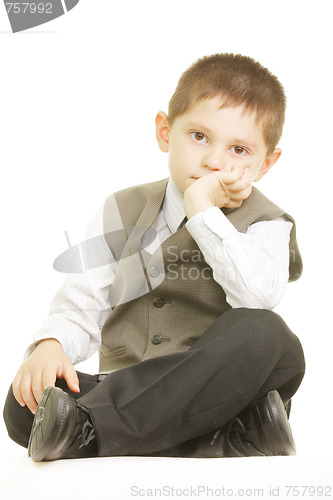 Image of Serene little boy