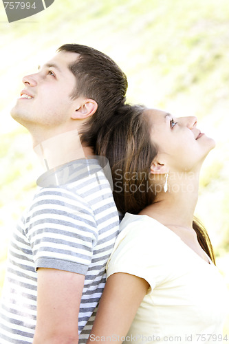 Image of Dreaming couple