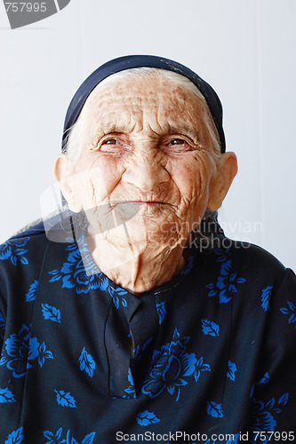 Image of Very old woman portrait