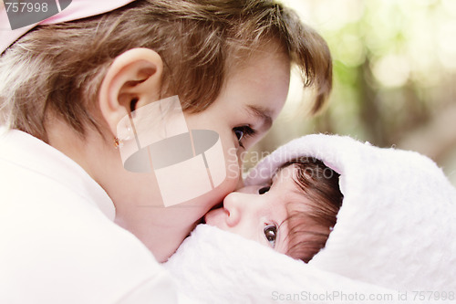 Image of Sisters outdoors
