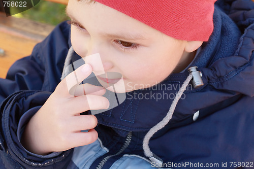 Image of Touching nose