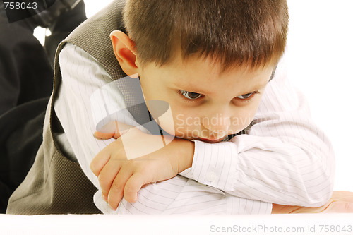 Image of Upset boy