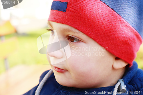 Image of Portrait of cute boy