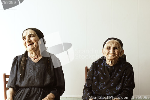 Image of Two smiling senior women